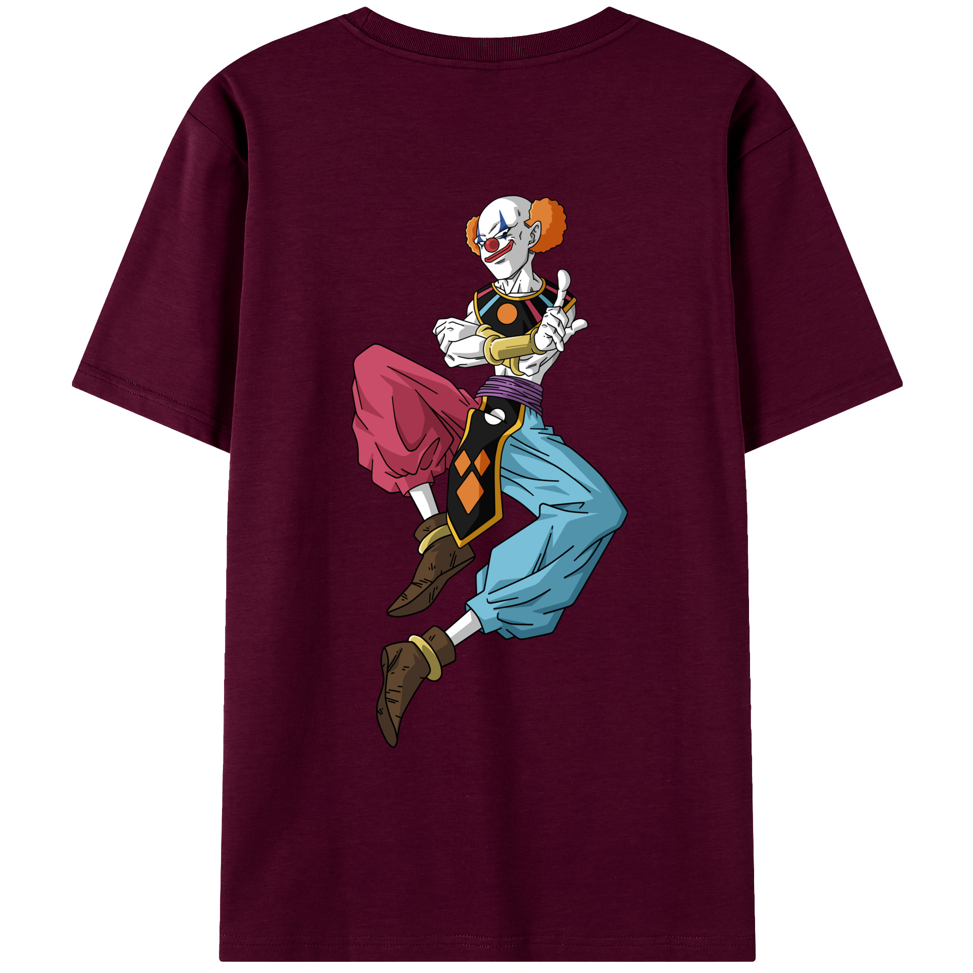 （画像用） ドラゴンボール DRAGON BALL レディース半袖Tシャツ(バックプリント)